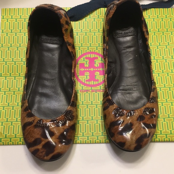 Tory Burch Shoes - Tory Burch Leopard Ballet Flats